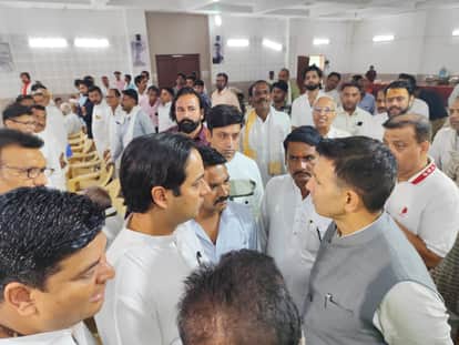 पीसीसी में बैठक के बाद