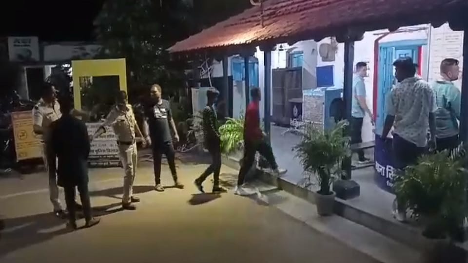 Bouncers beat up a young man who went to celebrate his birthday party Aditya got seriously injured in Bilaspur