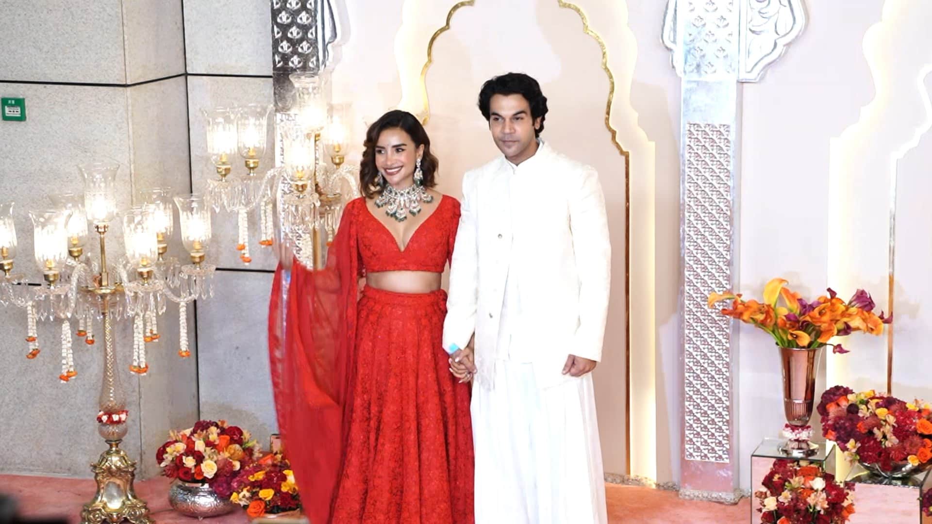 Anant Ambani and Radhika Merchant Wedding Shanaya Kapoor Ananya Panday Jackie Shroff spotted at BKC