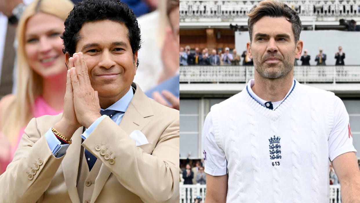 James Anderson played the last test match of his career, Sachin Tendulkar congratulated him