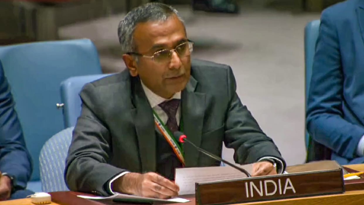 India expressed commitment to a peaceful solution to the Palestine issue in UN