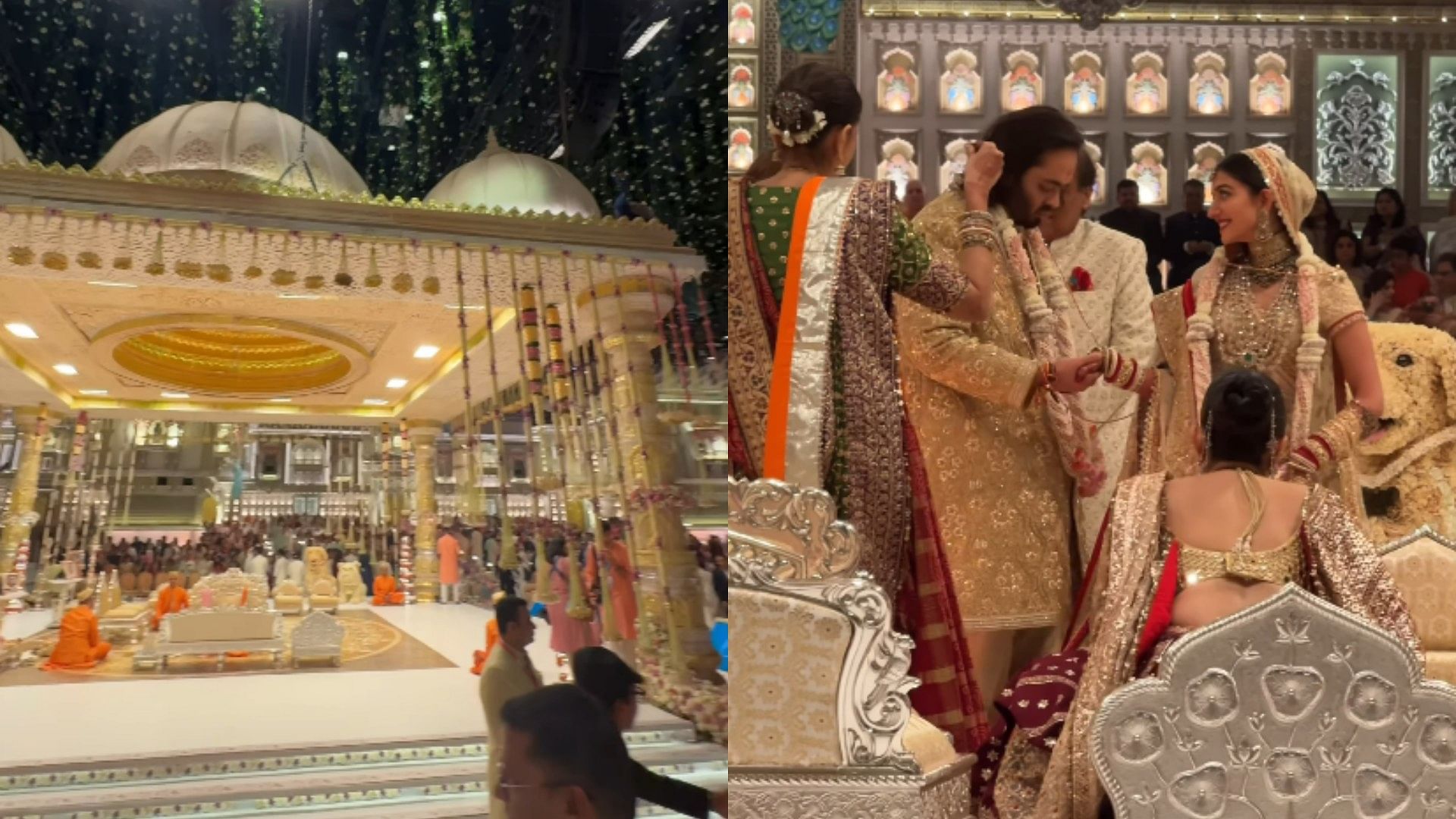 Anant Ambani Wedding Video See The View Of The Mandap Read Details ...