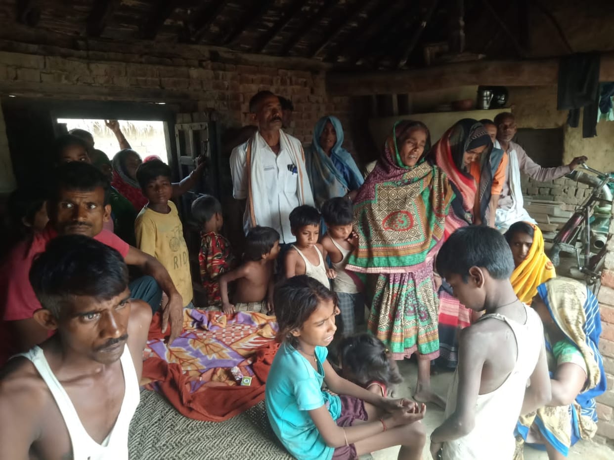 Bahraich: A man killed his father in a village of Nawabganj Thana kshetra.