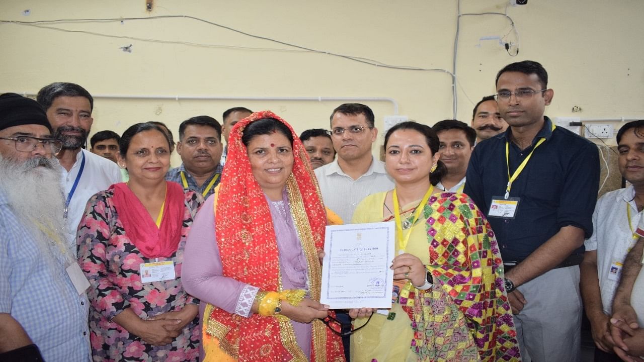 Dehra Assembly Byelection Result Cm Sukhvinder Sukhu Wife Kamlesh Thakur Wins Amar Ujala 8067