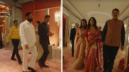 Political personalities, opposition leaders in Anant Ambani Wedding See Photos