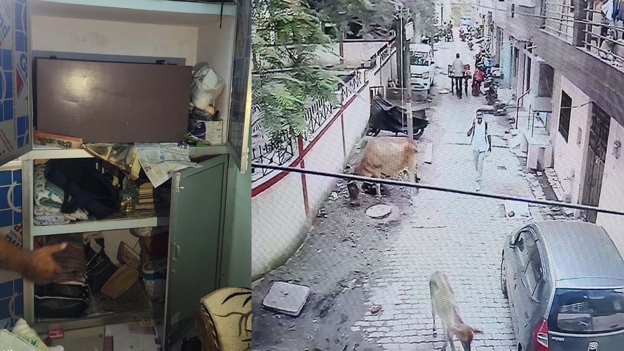 Kanpur: 13 lakhs stolen from LIC manager house