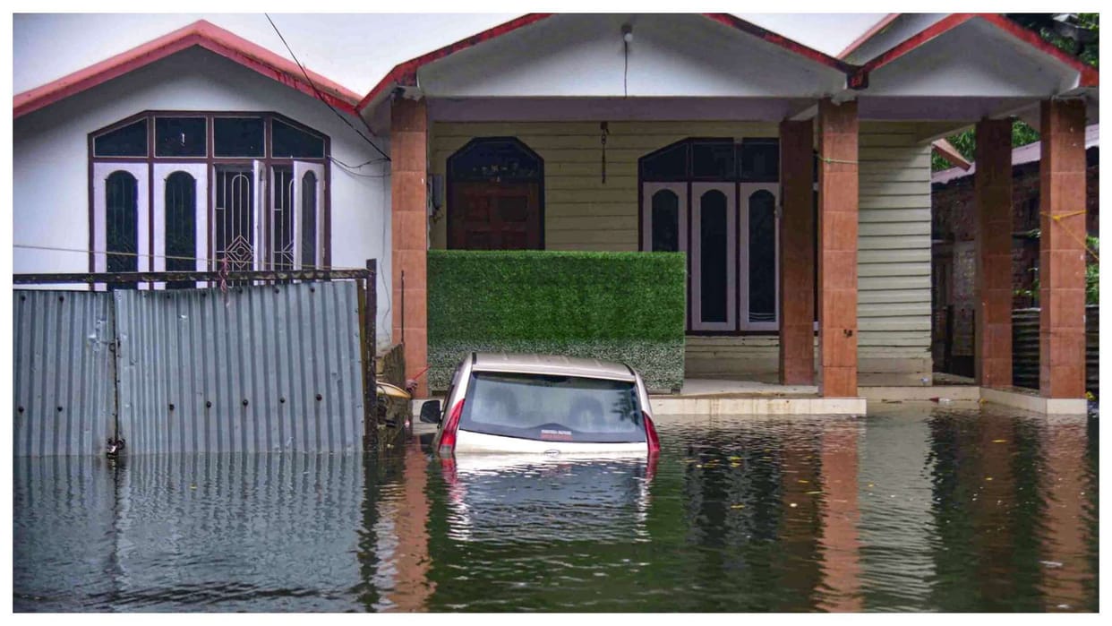 assam flood situation remain grim more then 12 lakh people reeling