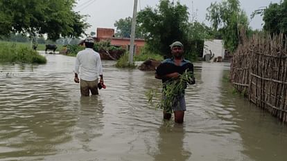 many villages still affected by floods in Lakhimpur Kheri