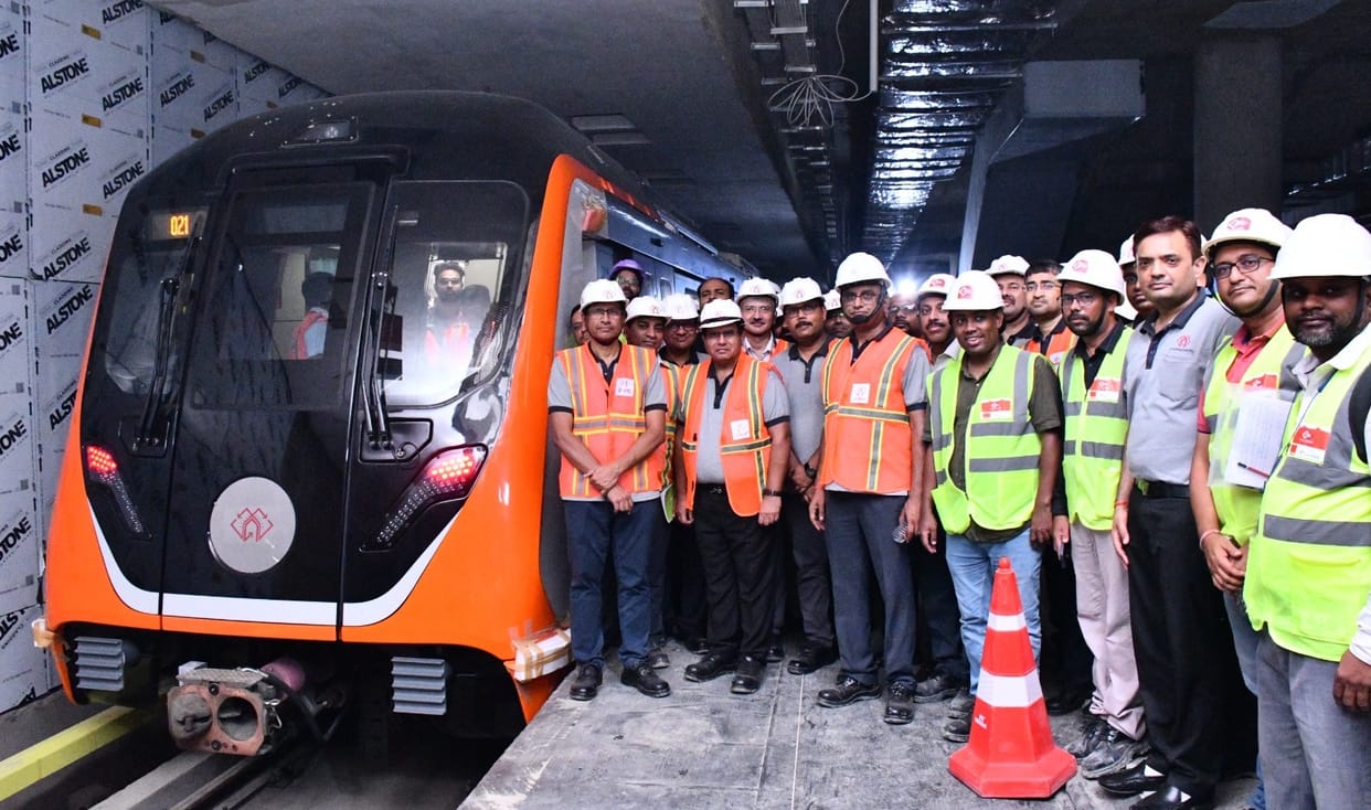 Metro ran on underground track for the first time in Kanpur, it will take 25 minutes to reach Nayaganj