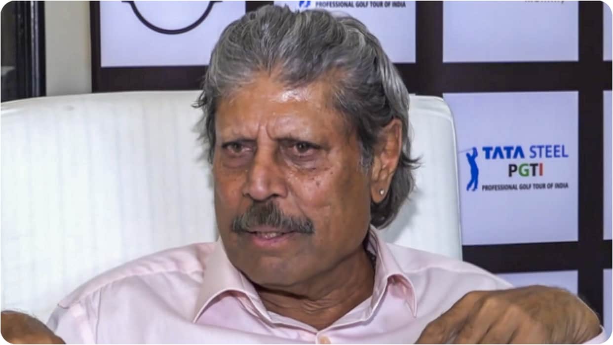 Kapil Dev gave this lesson said in Agra that sports is good but not at the cost of studies