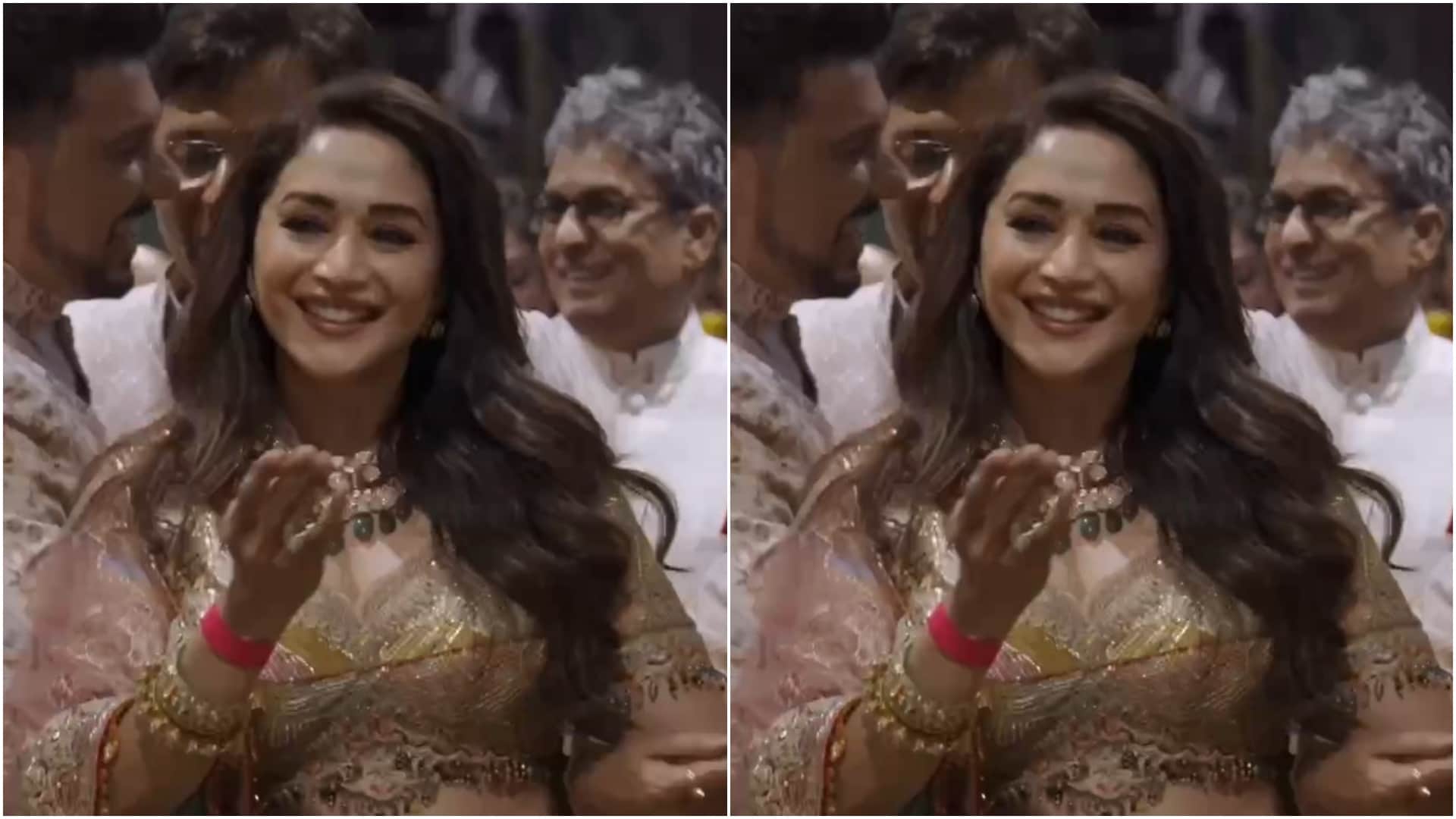 Anant Radhika wedding bollywood and hollywood celebs dancing in baraat madhuri dixit priyanka chopra