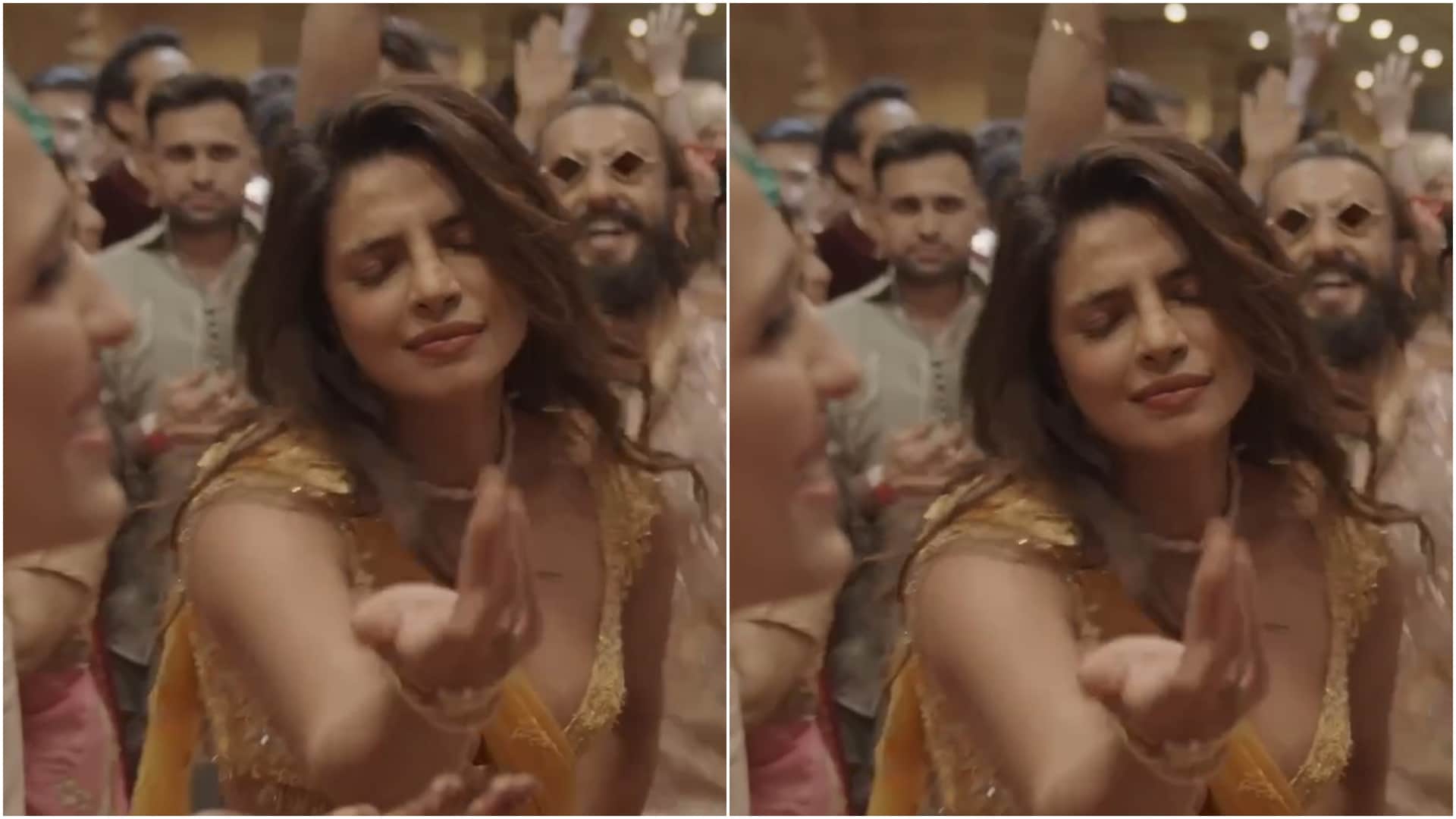 Anant Radhika wedding bollywood and hollywood celebs dancing in baraat madhuri dixit priyanka chopra