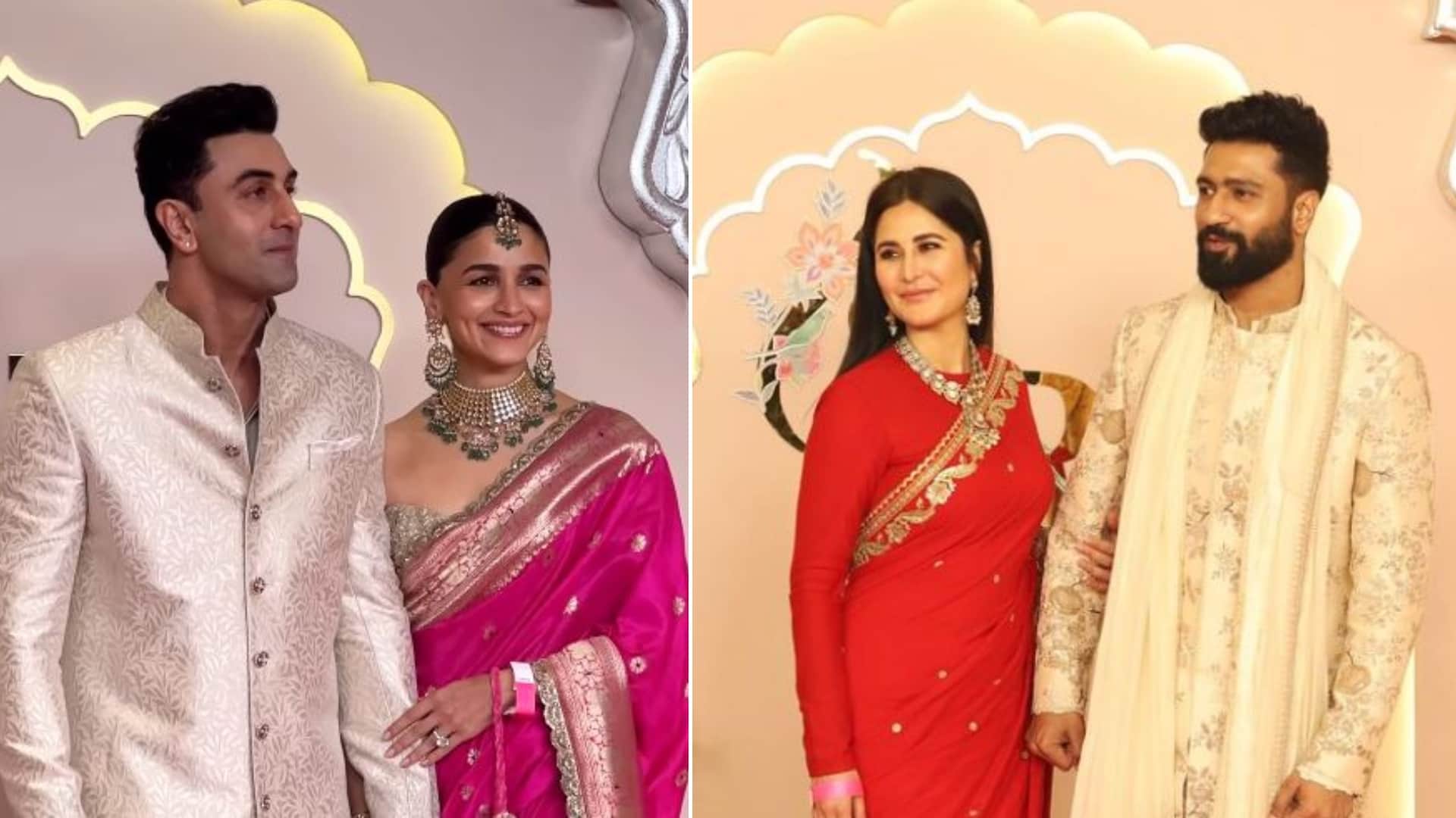 Ranbir Kapoor Dance With Vicky Kaushal on Tauba Tauba Katrina Kaif Alia Bhatt on radhika anant ambani wedding