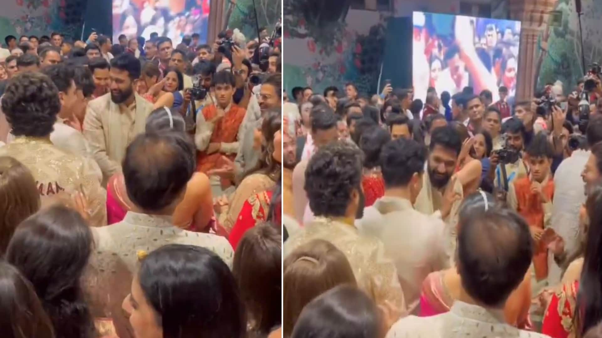 Ranbir Kapoor Dance With Vicky Kaushal on Tauba Tauba Katrina Kaif Alia Bhatt on radhika anant ambani wedding