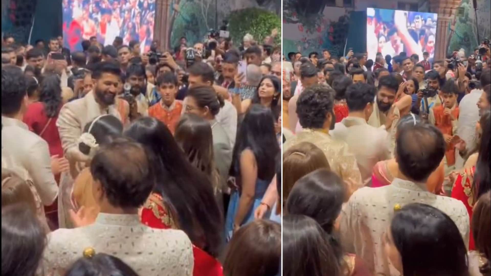Ranbir Kapoor Dance With Vicky Kaushal on Tauba Tauba Katrina Kaif Alia Bhatt on radhika anant ambani wedding