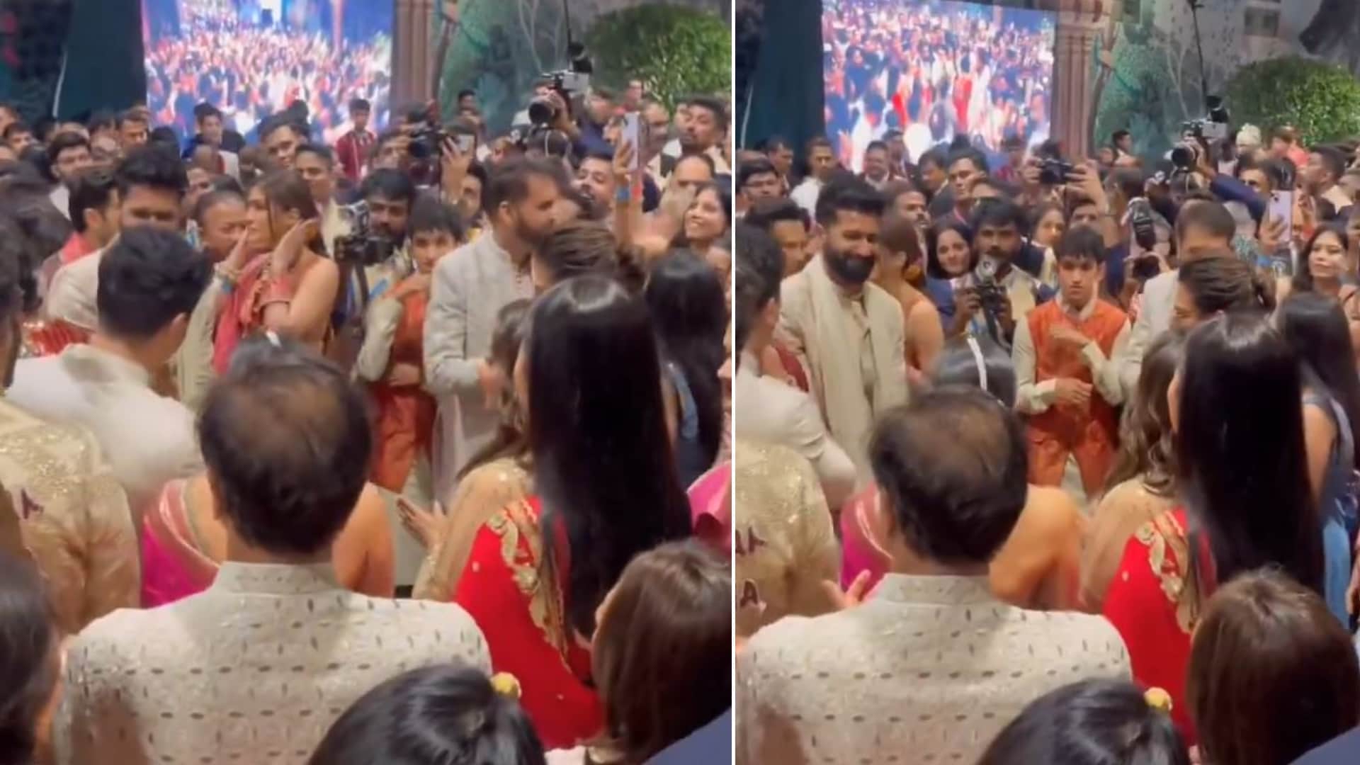 Ranbir Kapoor Dance With Vicky Kaushal on Tauba Tauba Katrina Kaif Alia Bhatt on radhika anant ambani wedding