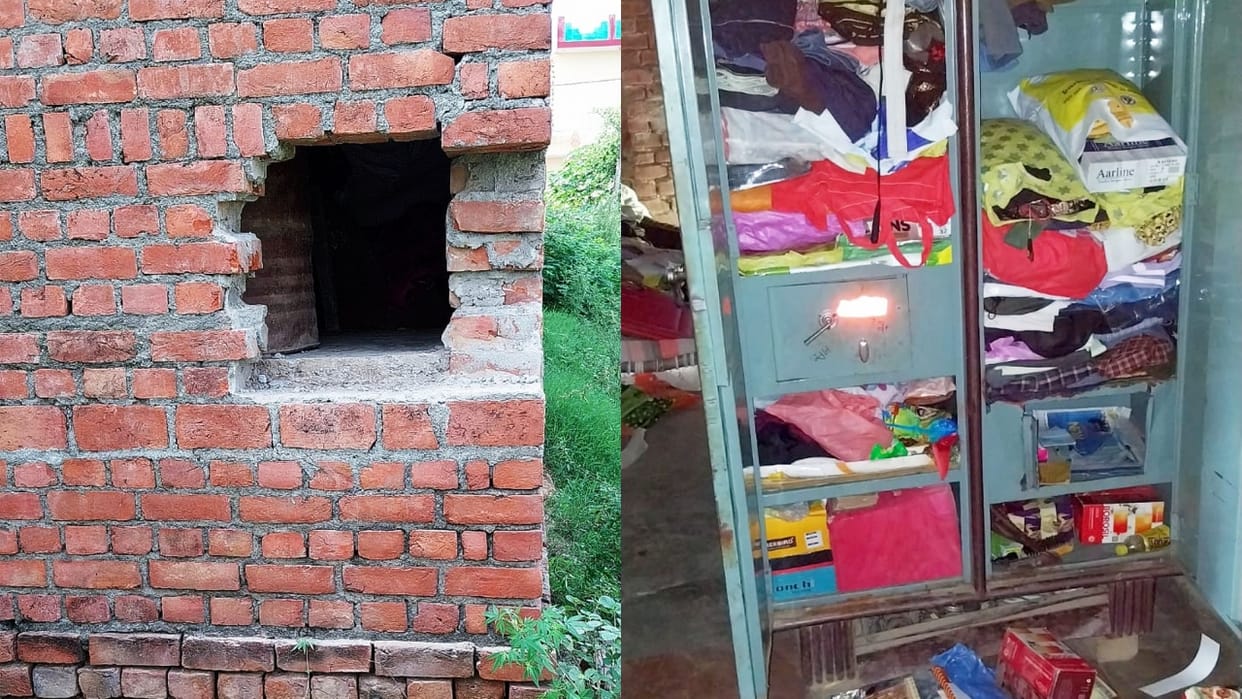 Thieves broke into the house of armyman brothers and stole cash and jewellery