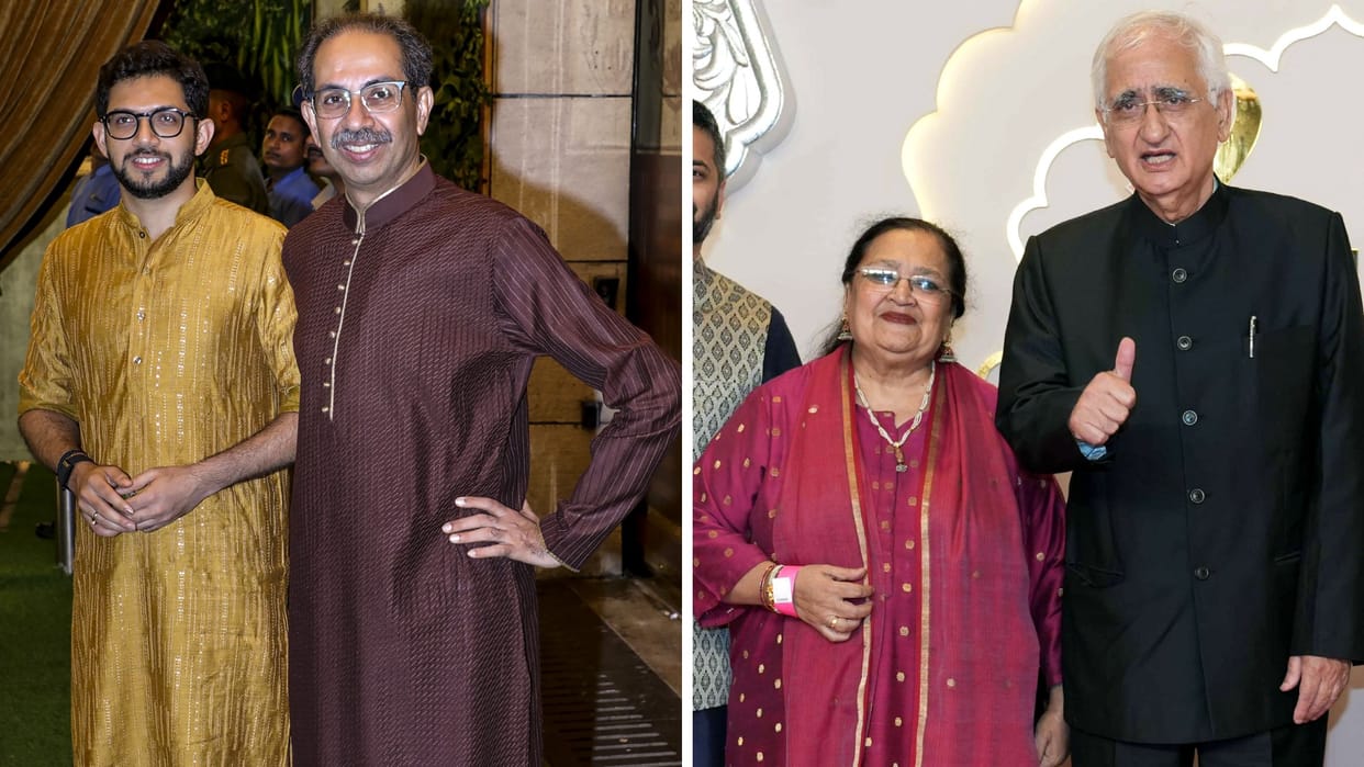 Political personalities, opposition leaders in Anant Ambani Wedding See Photos