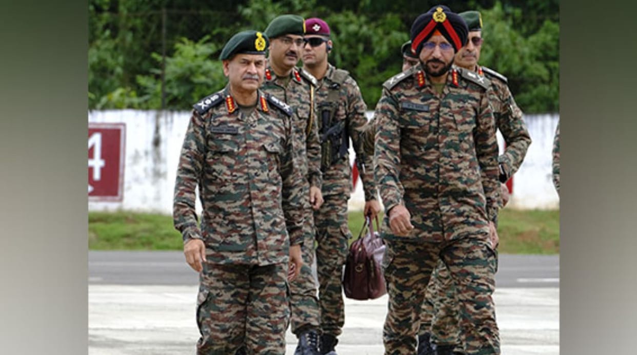 Army Chief General Upendra Dwivedi reviews security situation along China border and Manipur