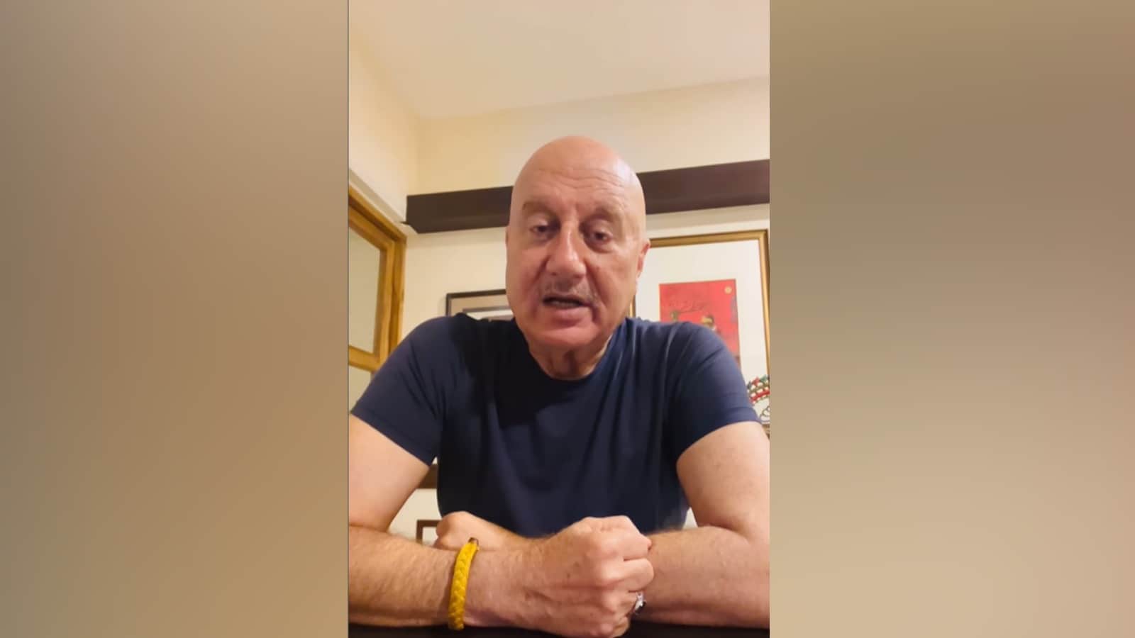 Anupam Kher shared videos of Anant Ambani Radhika Merchant Shubh Ashirwad ceremony praise of Mukesh Ambani