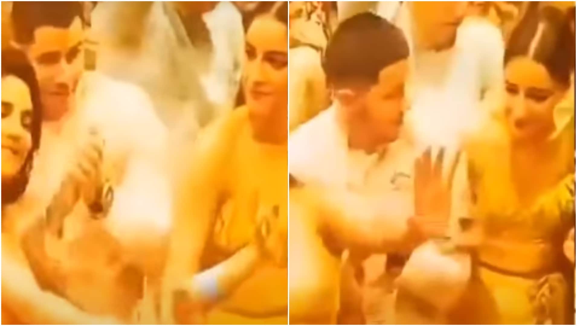 Ananya Panday was seen pushing Nick Jonas while dancing in Anant Ambani baraat Ranveer gesture won hearts