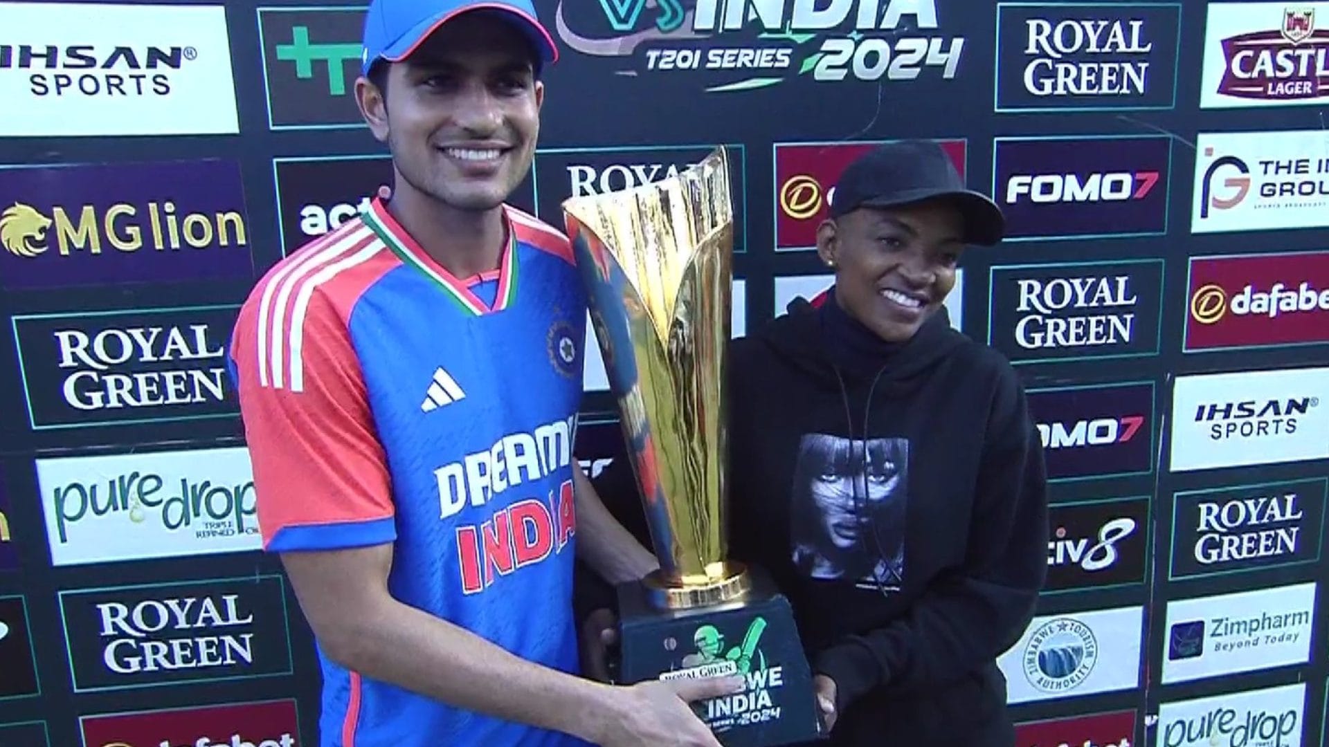 IND vs ZIM: Shubman Gill carrying the tradition of Dhoni-Kohli Rohit, handed over the trophy to the debutants