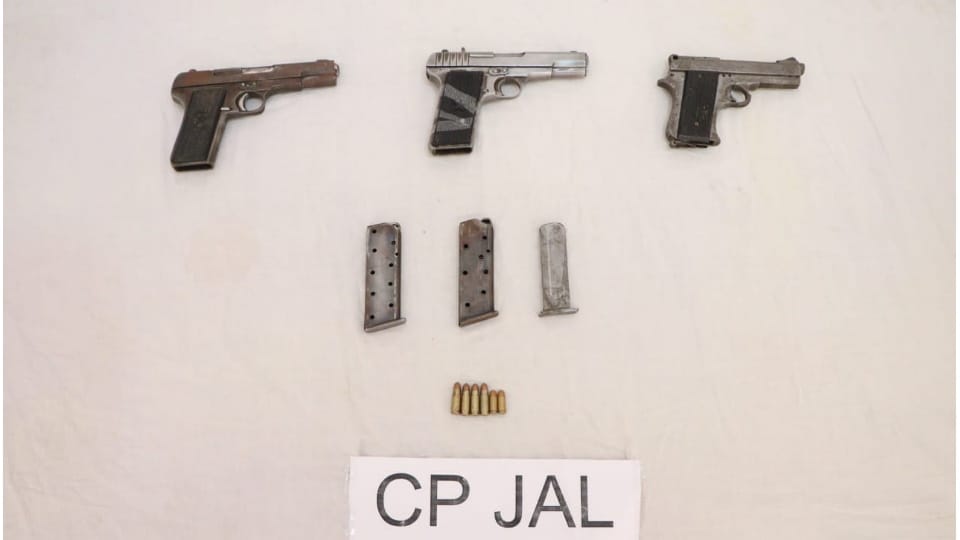Jalandhar police arrested five accused of terrorist Lakhbir alias Landa gang
