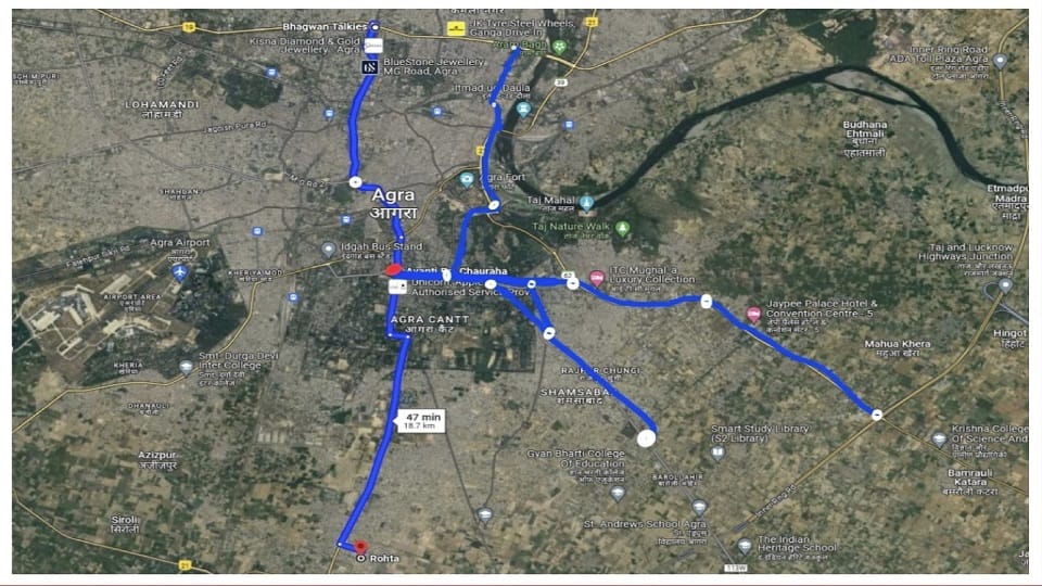 Muharram 2024 Agra on 17th july route will be changed Do not go on these routes
