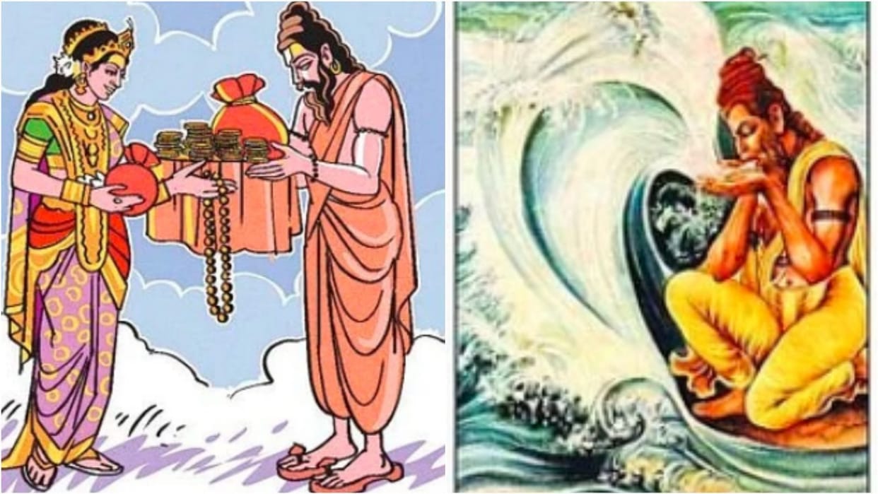 Mythology how Sage Agastya killed watapi later birth of child and ancestors rest in peace