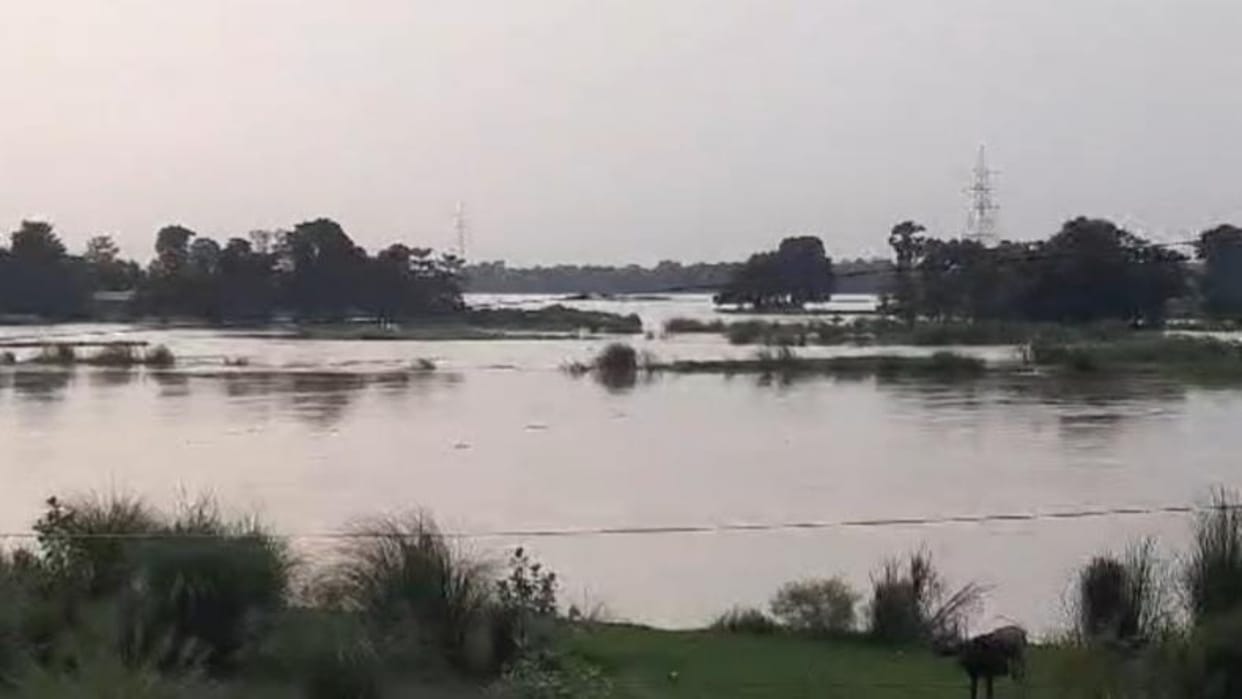 Muzaffarpur: Due to rising water level of Bagmati, many panchayats lost contact; schools-colleges submerged