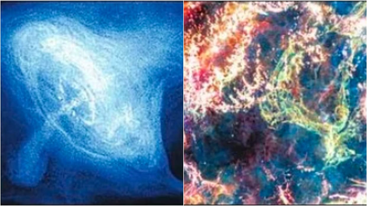 Astronomy Supernova explosions 350 years ago in space in pictures NASA produced time lapse video