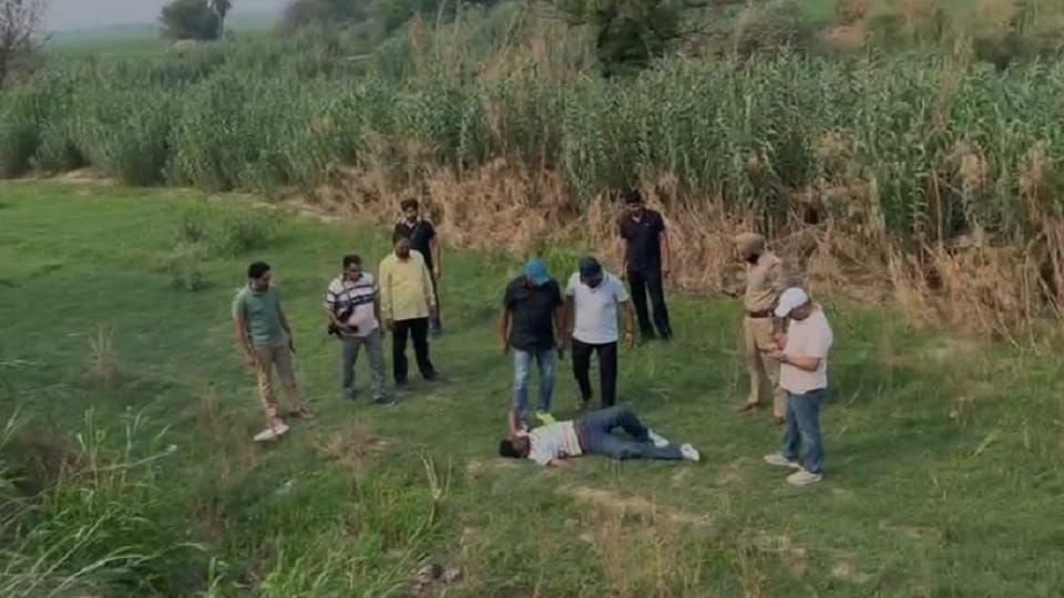 Encounter between Police and gangsters in Banur two accused arrest one injured