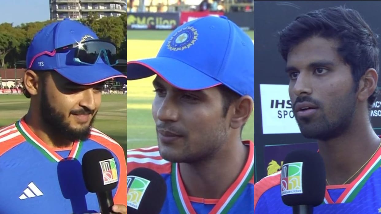 IND vs ZIM: Shubman Gill statement on winning series, washington sundar and riyan parag expressed happiness