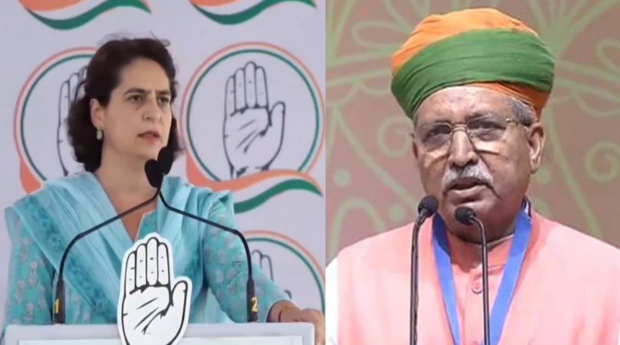 Samvidhan Hatya Diwas BJP Vs Congress Priyanka Gandhi Negative Politics Minister Meghwal reply