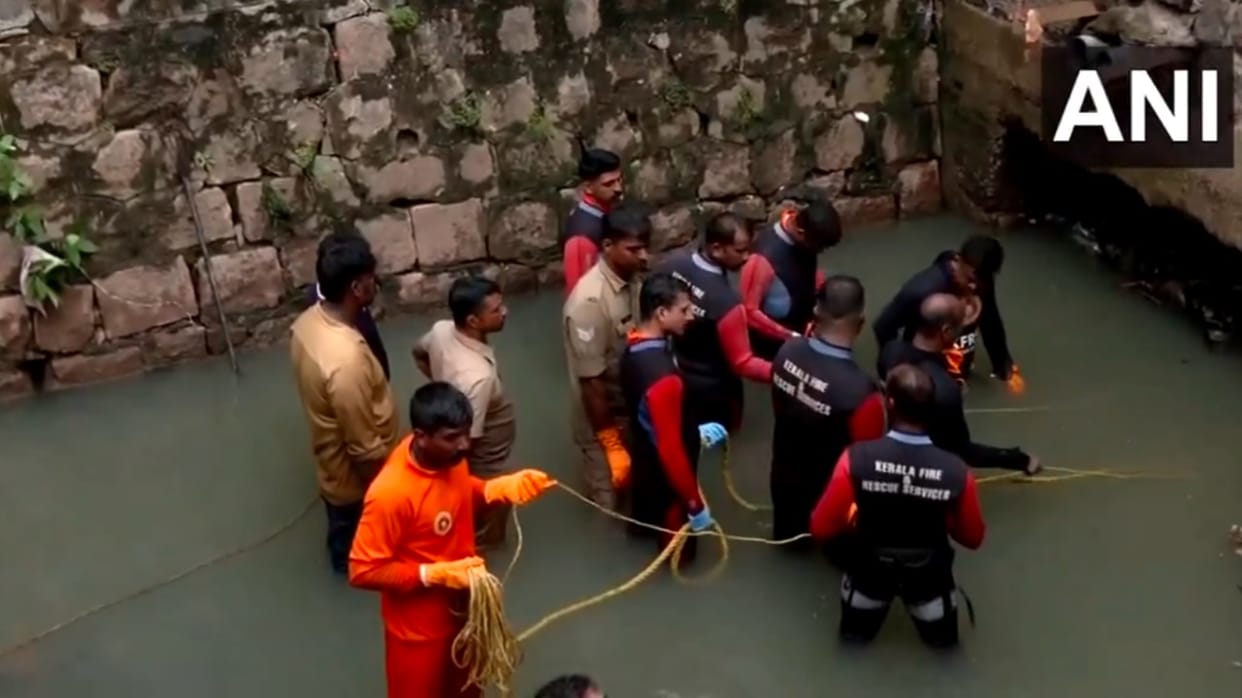 Kerala Thiruvananthapuram Amayizhanjan canal corporation worker rescue operation Updates news in hindi