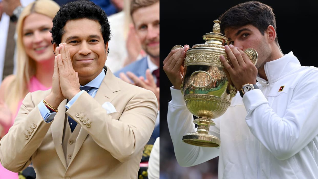 Wimbledon 2024: Sachin Tendulkar congratulated Alcaraz on winning the title said now only one will rule tennis