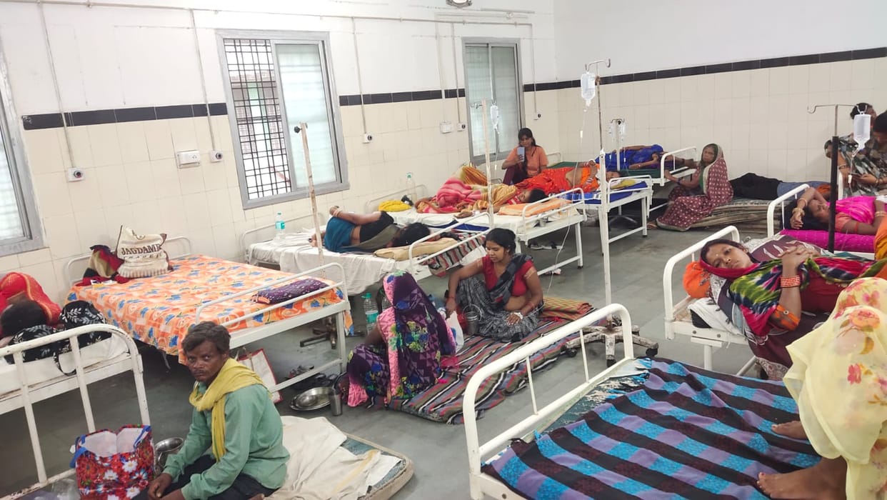 Shahdol News Hospital packed with patients...common people are falling prey to seasonal diseases