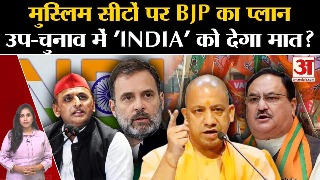 UP By Election: 'INDIA' को हराने के लिए मुस्लिम सीटों पर BJP ने बनाई नई रणनीति, मिलेगी जीत?