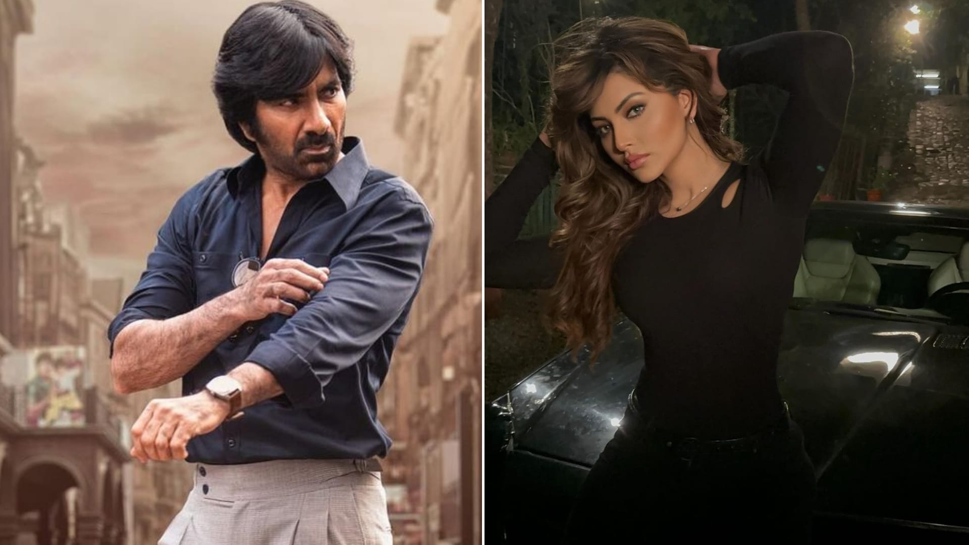 Prajala Manishi Ravi Teja upcoming film Prajala Manishi Sizzling Bollywood diva URVASHI RAUTELA