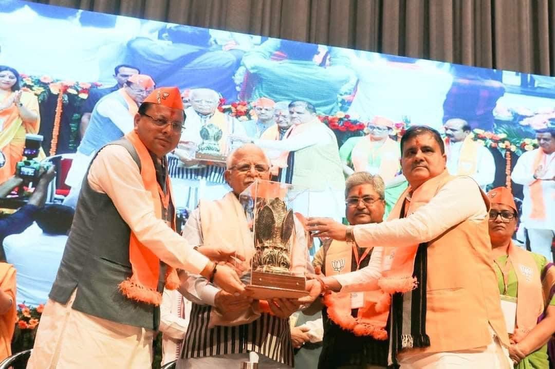 Uttarakhand BJP State Working Committee meeting Manohar Lal Khattar said Congress tells Lie