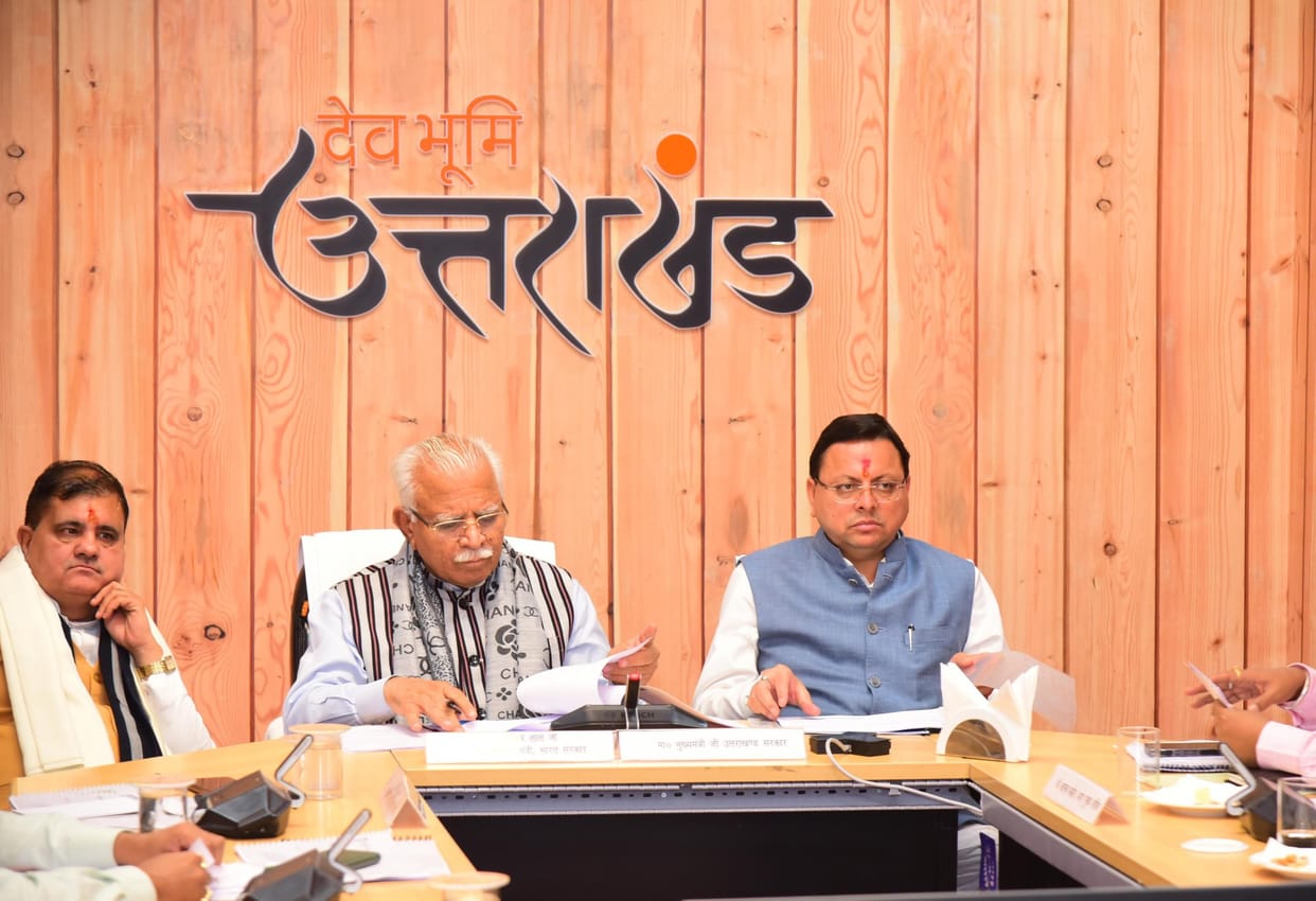 Uttarakhand CM raised issue to Khattar 21 hydropower projects of 2123 MW should be approved