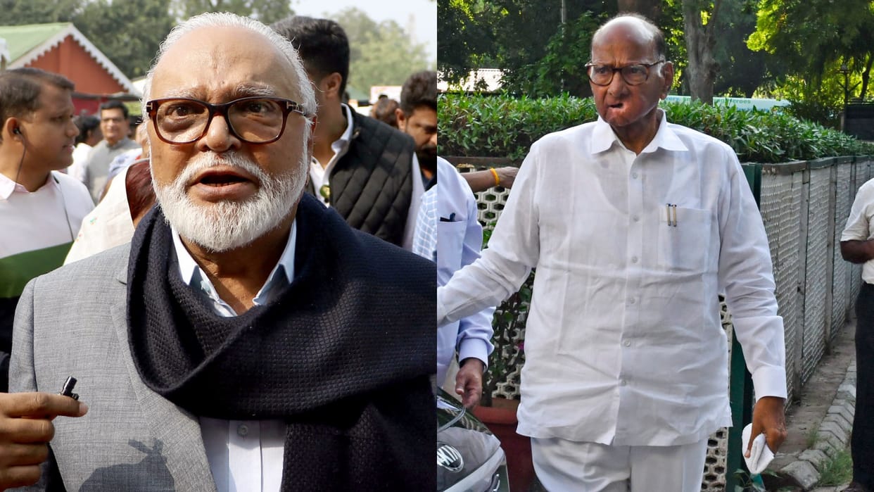 Told him about clashes in villages over Maratha reservation Chhagan Bhujbal after meeting Sharad Pawar