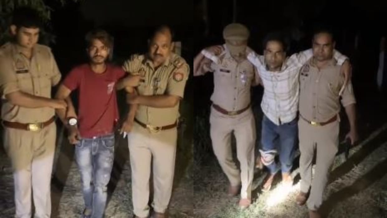 Police arrested two animal smugglers in an encounter in Bareilly
