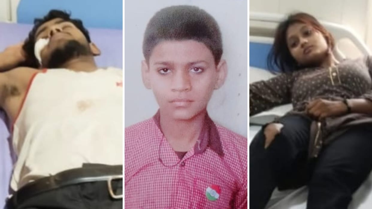 student and teenager died in Varanasi tractor and bike collision