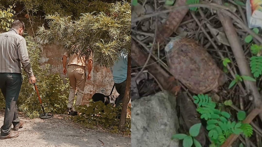 Jammu : Old rusted grenade recovered in Janipur police took in custody and started investigation