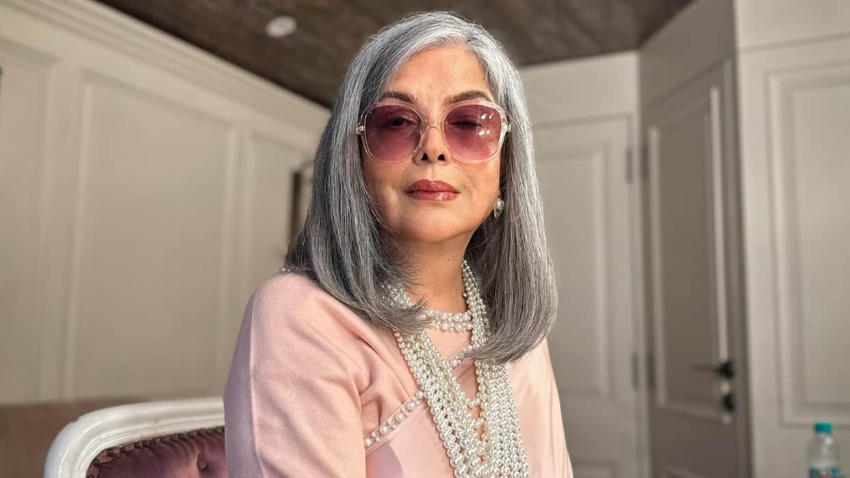 Zeenat Aman shared an old interview of her in which she was talking about actresses role in commercial movies