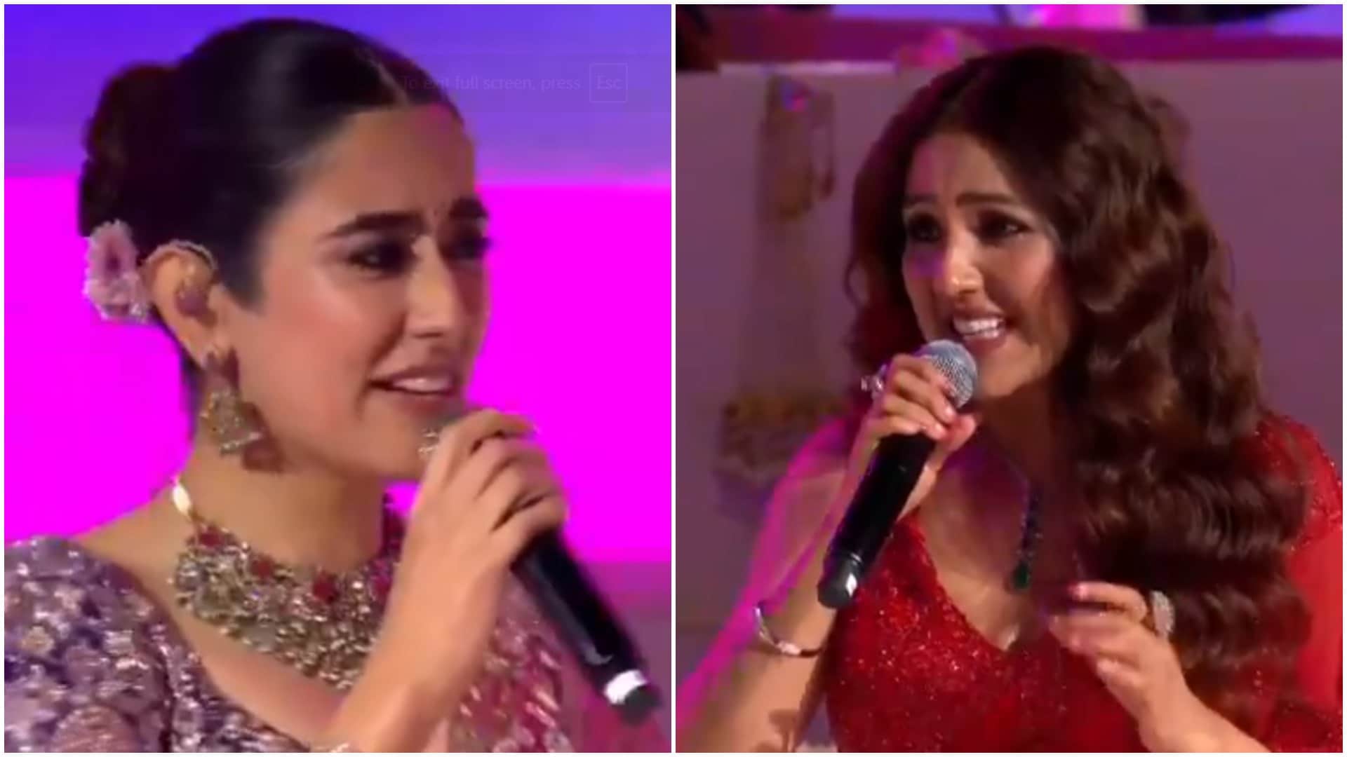 Sonu Nigam Udit Narayan AR Rahman Neeti Mohan Performance at Anant Ambani Radhika Merchant Mangal Utsav