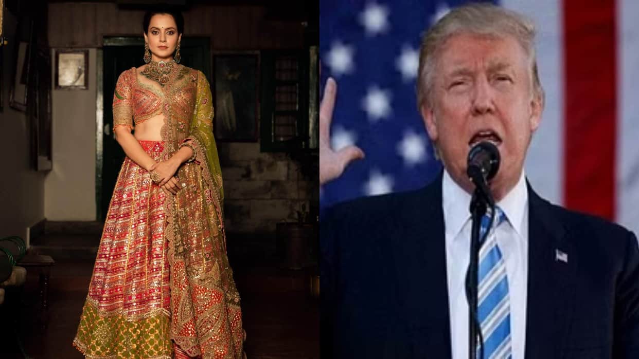 Kangana Ranaut reaction on the firing on Donald Trump said He took a bullet on his chest