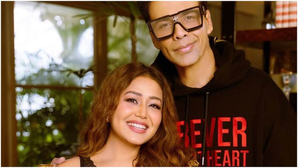 Neha Kakkar joins Karan Johar Talent Management Agency filmmaker Shares Pics Said she is force to be reckoned