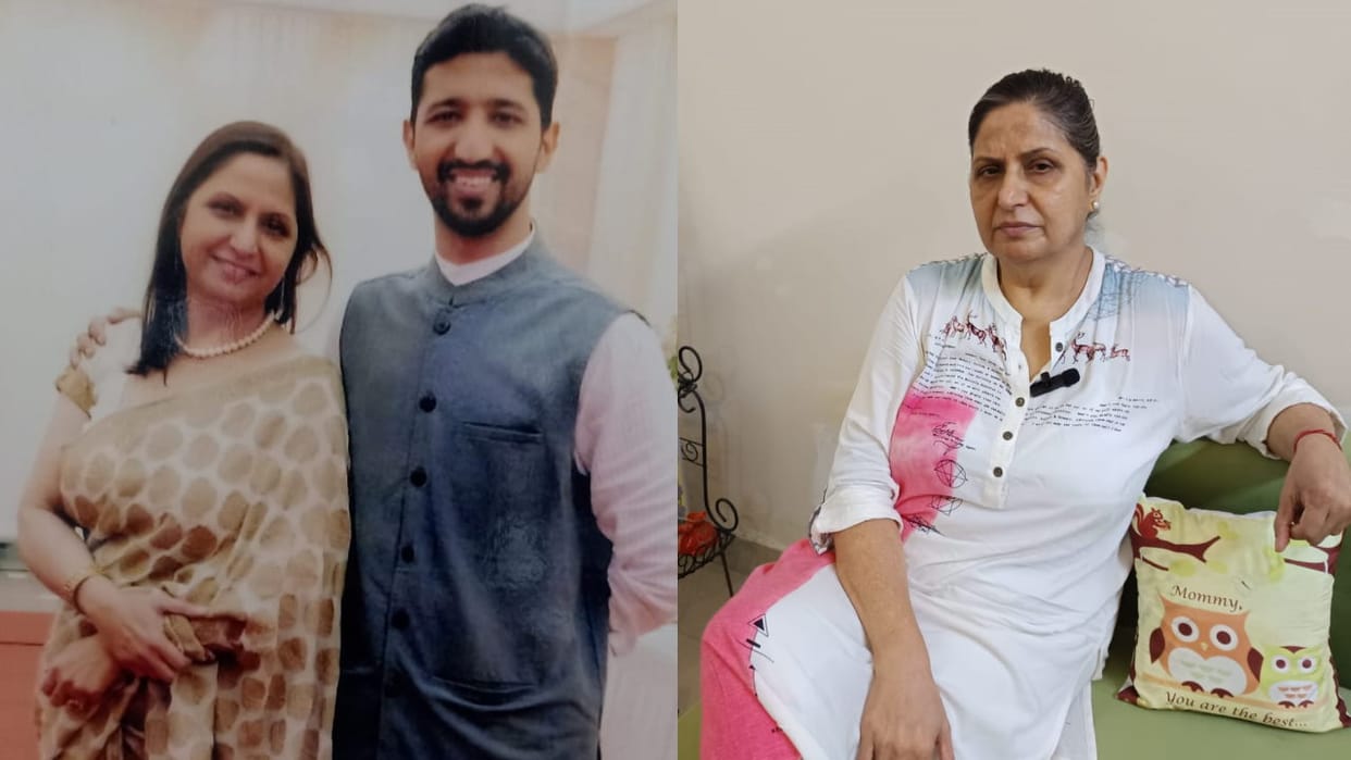 Martyr Commander Nishant mother wounds were freshened after hearing the pain of Anshuman singh parents